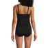 Women's V-Neck Wrap Underwire Tankini Swimsuit Top , Back