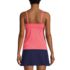 Women's V-Neck Wrap Underwire Tankini Swimsuit Top , Back