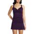 Women's V-Neck Wrap Underwire Tankini Swimsuit Top , Front