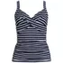 Women's Sweetheart Wrap Underwire Tankini Top, Front