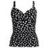 Women's Sweetheart Wrap Underwire Tankini Top, Front