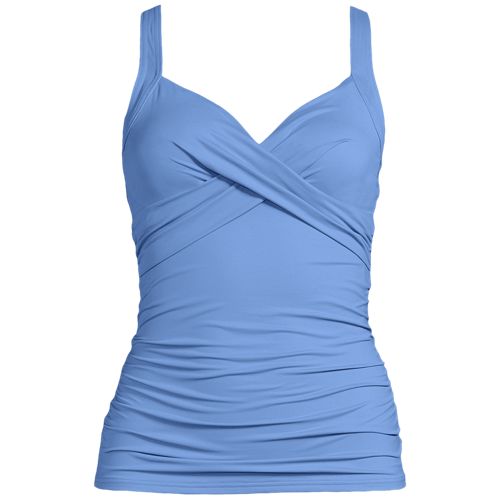 Women's Sweetheart Wrap Underwire Tankini Top - image 2