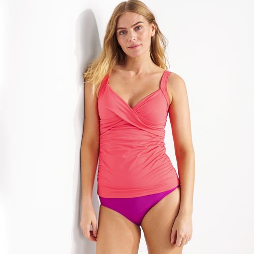  Womens Hot Pink Underwire Tankini Tops Only Criss