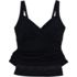 Women's Plus Size DDD-Cup Chlorine Resistant Tummy Control Underwire Tankini Swimsuit Top, alternative image