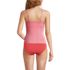Women's D-Cup V-Neck Wrap Underwire Tankini Swimsuit Top, Back