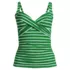 Women's Sweetheart Wrap Underwire Tankini Top , Front