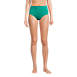 Women's Chlorine Resistant Tummy Control High Waisted Bikini Swim Bottoms, Front