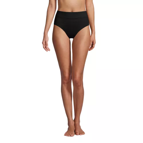 Women's High Waisted Bikini Bottoms, Front