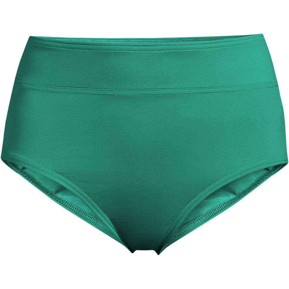Wrea Underpants Swimwear Leak-proof Bikinis Bottoms Breathable  Physiological Pants Reusable High Waisted Swimming Trunks for Women Green/L  