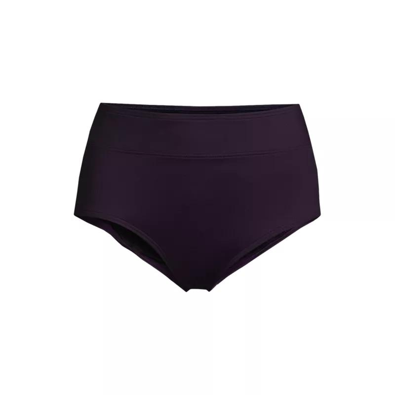 Women's High Waisted Bikini Bottoms, Front