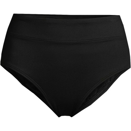 Breathable High Waist Plus size 5XL Big Size Women's Tummy Control Panties  Brief Slim stretching black