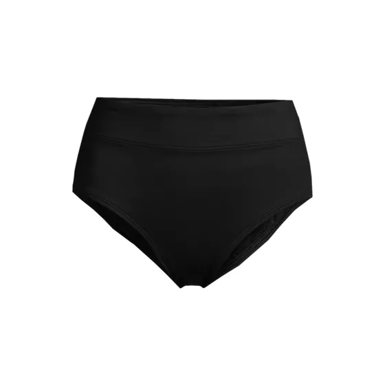 Women's Long Torso High Waisted Bikini Bottoms - primary