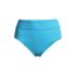 Women's Chlorine Resistant High Waisted Bikini Swim Bottoms, Front