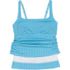 Women's Chlorine Resistant Tummy Control Square Neck Underwire Tankini Swimsuit Top Adjustable Strap, alternative image