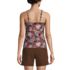 Women's Square Neck Underwire Tankini Swimsuit Top, Back