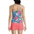 Women's Square Neck Underwire Tankini Swimsuit Top, Back