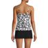 Women's Square Neck Underwire Tankini Swimsuit Top, Back