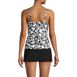 Women's Mastectomy Square Neck Tankini Swimsuit Top, Back