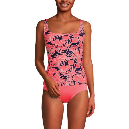 Women's Square Neck Underwire Tankini Swimsuit Top - image 3