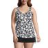Women's Plus Size Chlorine Resistant Adjustable Underwire Tankini Swimsuit Top, alternative image