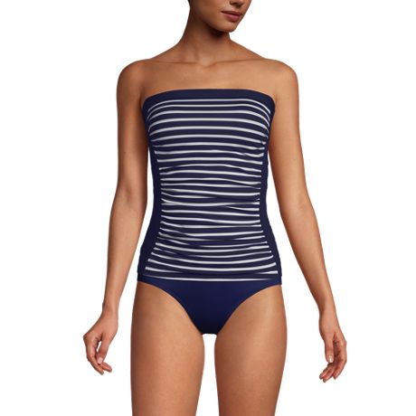 Details about   $75 NWT Lands End Womens Plus DD-Cup Tankini Swim Top 24W 26W 