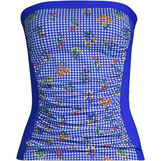 Women's Bandeau Tankini Swimsuit Top - primary