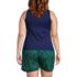 Women's Plus Size High Neck UPF 50 Sun Protection Modest Tankini Swimsuit Top, Back