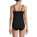 Women's Square Neck Underwire Tankini Swimsuit Top, Back