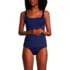 Women's Square Neck Underwire Tankini Swimsuit Top, Front