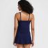 Women's Square Neck Underwire Tankini Swimsuit Top, Back