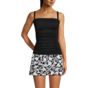 Women's Chlorine Resistant Bandeau Tankini Swimsuit Top