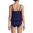 Women's Mastectomy Chlorine Resistant Blouson Tankini Swimsuit Top, Back