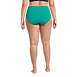 Women's Plus Size Chlorine Resistant Tummy Control High Waisted Bikini Swim Bottoms, Back