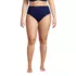 Women's Plus Size High Waisted Bikini Bottoms, Front