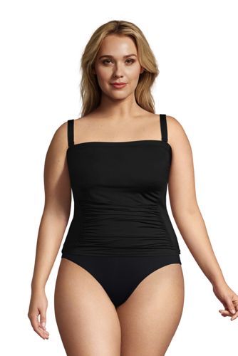 lands end womens plus bathing suits