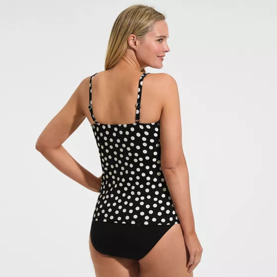 Women's Sweetheart Wrap Underwire Tankini Top - primary