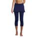 Women's Petite High Waisted Modest Swim Leggings with UPF 50 Sun Protection, Front