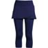 Women's Plus Size High Waisted Modest Swim Leggings with UPF 50 Sun Protection, Front
