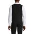 School Uniform Men's Washable Wool Vest, Back