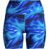 Women's Chlorine Resistant High Waisted 6" Bike Swim Shorts with UPF 50 , Front