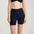 Women's 6" High Waisted Bike Swim Shorts, Front