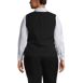 School Uniform Women's Plus Size Washable Wool Vest, Back