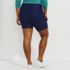 Women's Plus Size 6" High Waisted Bike Swim Shorts, Back