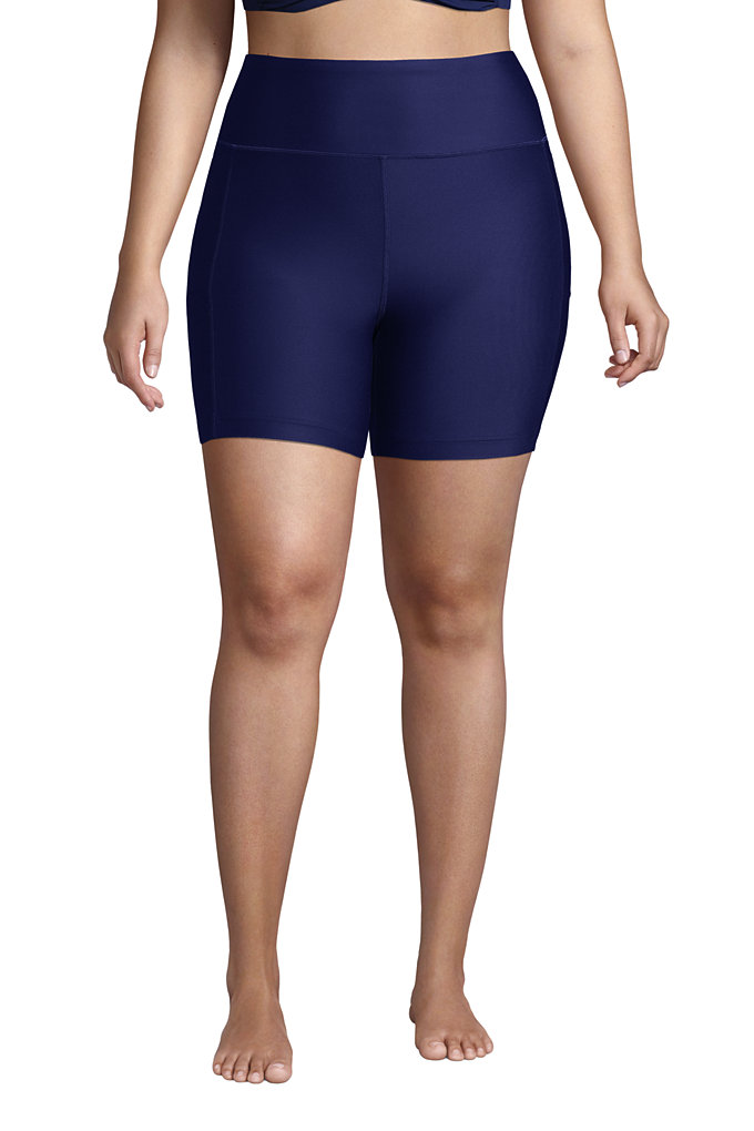 Women's Plus Size Chlorine Resistant High Waisted 6