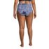 Women's Plus Size Chlorine Resistant Retro High Waisted Bikini Bottoms, Back