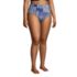 Women's Plus Size Chlorine Resistant Retro High Waisted Bikini Bottoms, alternative image