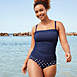 Women's Chlorine Resistant Tummy Control High Waisted Bikini Swim Bottoms Print, alternative image