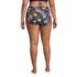 Women's Plus Size Tummy Control High Waisted Bikini Swim Bottoms, Back