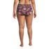 Women's Plus Size Tummy Control High Waisted Bikini Swim Bottoms, Back