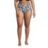 Women's Plus Size Tummy Control High Waisted Bikini Swim Bottoms, Front